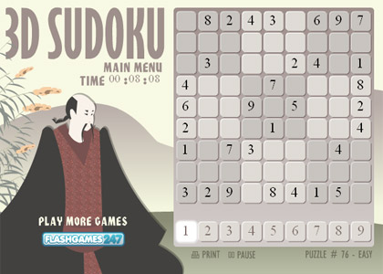 Sudoku 3D online